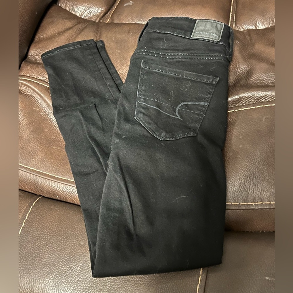 American Eagle Black Skinny Jeans
